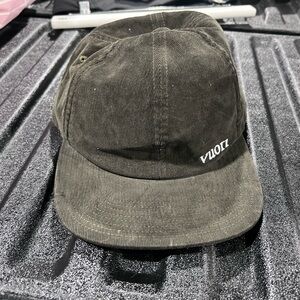 Dark green vuori Corduroy Cap